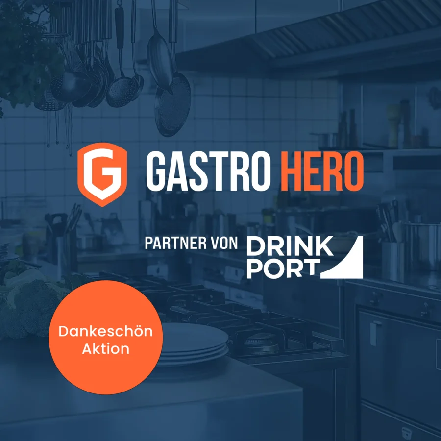 Drinkport und GastroHero kooperieren für unsere Gastro-Kunden